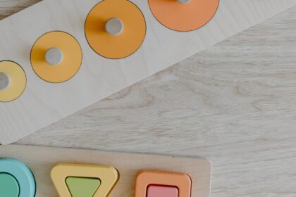 A Photo of Wooden Toys