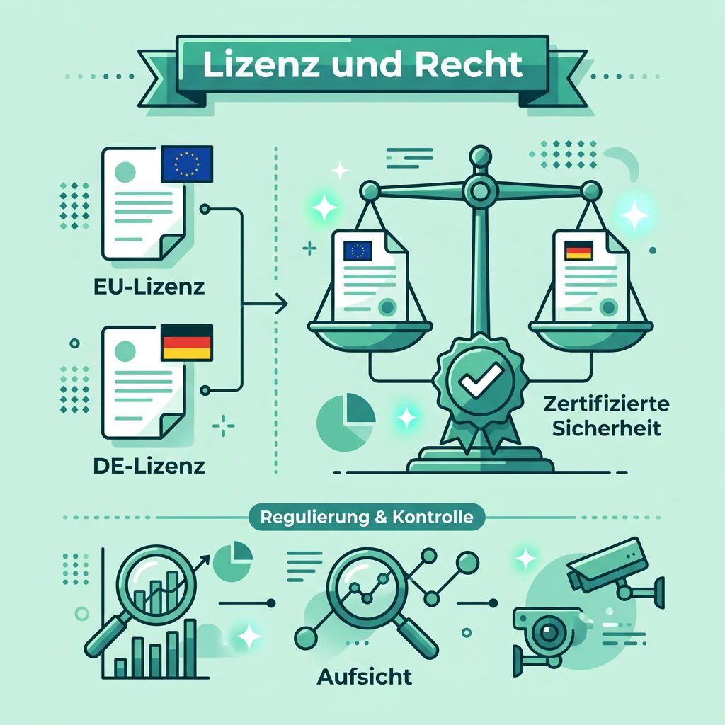 Infografik: EU-Lizenz und DE-Lizenz im Vergleich